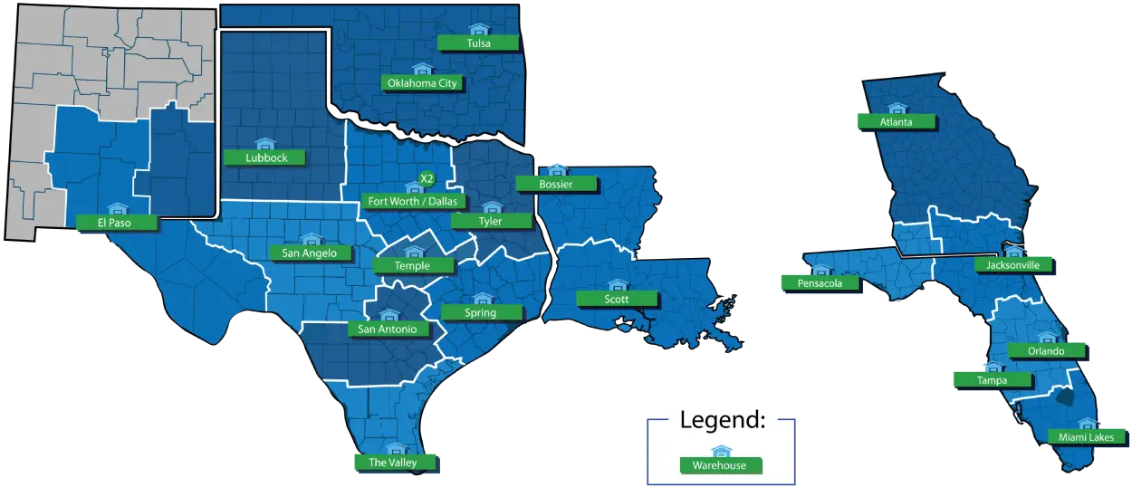 service map (landscapre)